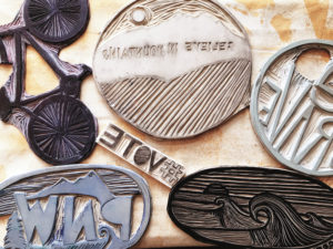 Woodcut Prints, Handmade Crafts In Downtown Mount Vernon