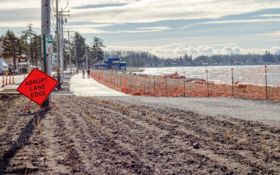 Birch Bay Drive Construction Nears Completion