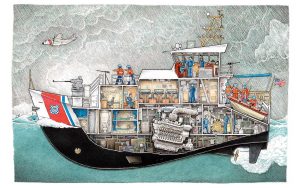 A Father’s Depiction of Life at Sea