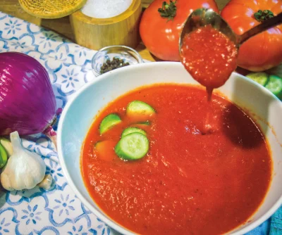 Heirloom Tomato Gazpacho | Chef’s Corner